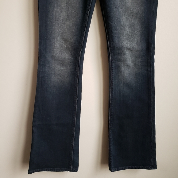 Express Stella Boot Low Rise Denim Jeans - Picture 4 of 7